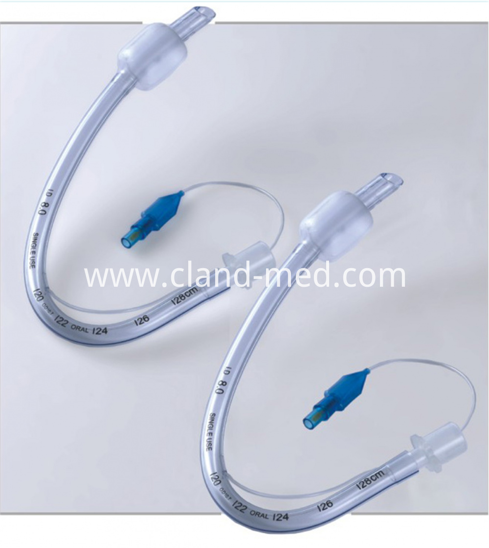 Medical Disposable Oral Preformed Tracheal Tube with Cuff China